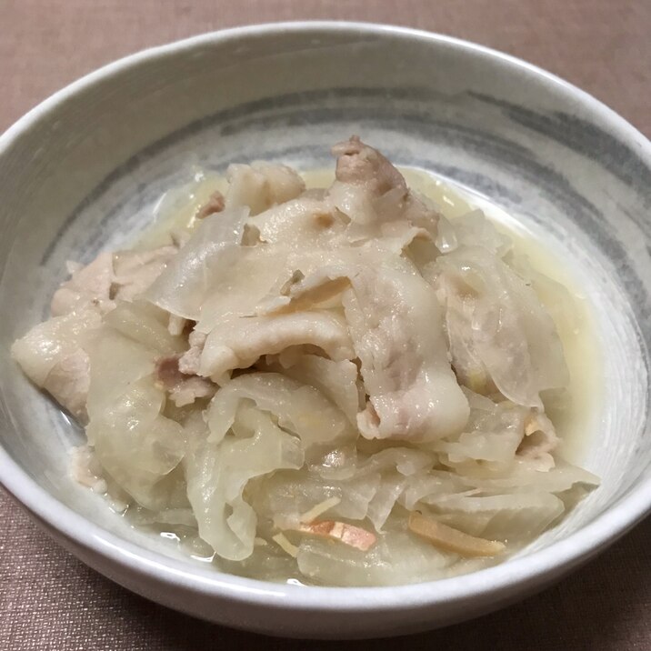 ストウブでさっとできる、豚バラ大根煮